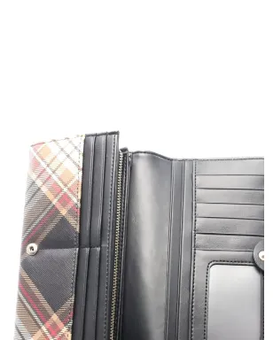 Vivienne Westwood Pre-Owned チェック柄 Orb-logo 財布 - サムネイル2