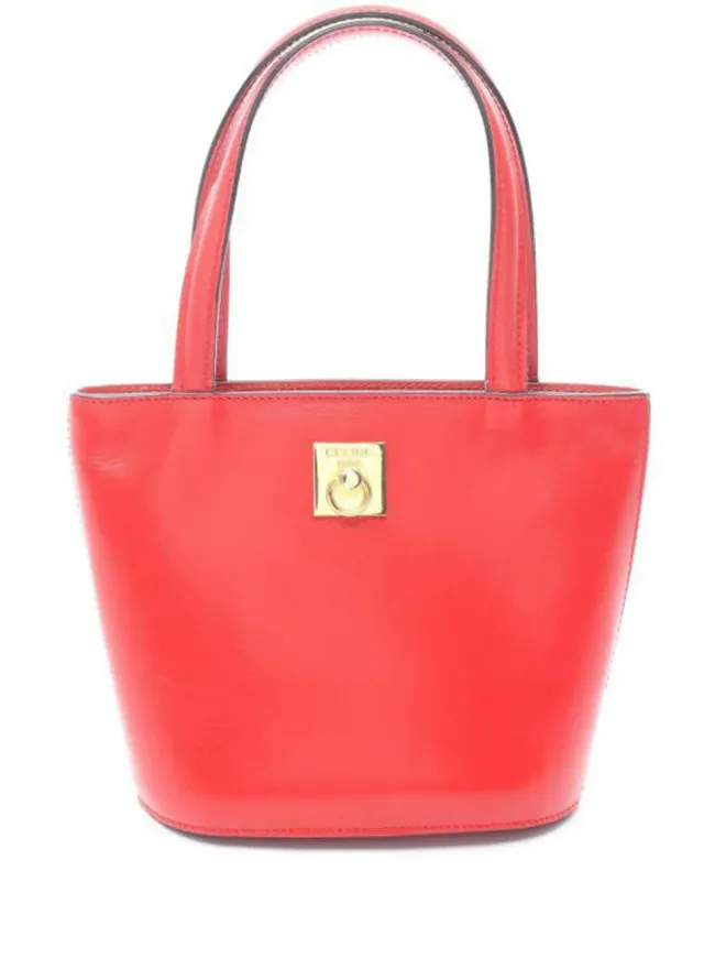 Celine Pre-Owned Celine Pre-Owned ロゴプレート付きトートバッグの商品画像