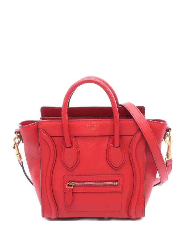 Celine Pre-Owned Celine Pre-Owned レザートートバッグ - レッドの商品画像