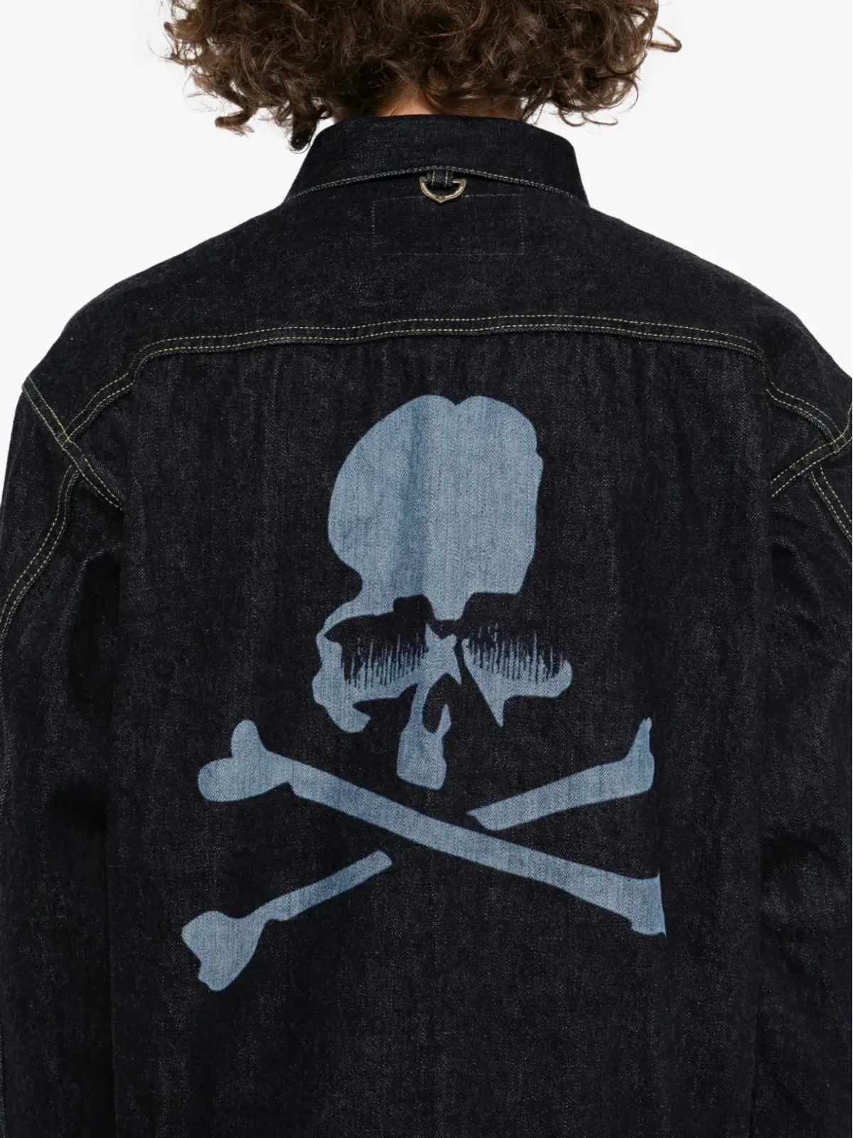 Mastermind World ロゴプリント デニムジャケット - 画像5