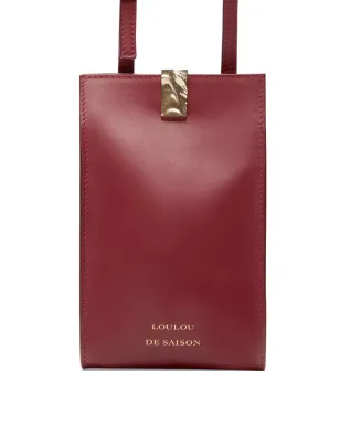 Loulou クラスプディテール レザーショルダーバッグ - サムネイル3