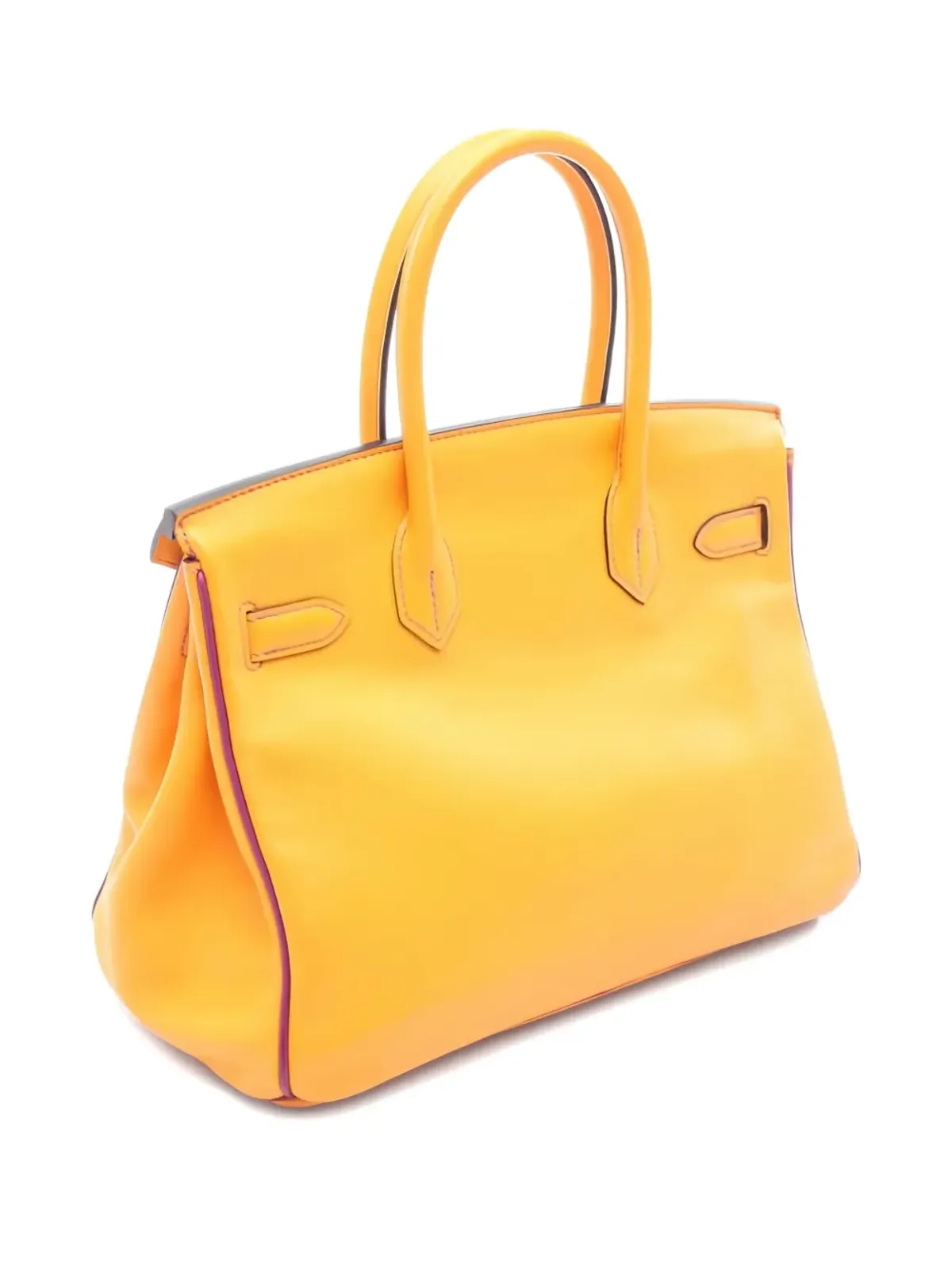 Hermès Pre-Owned Birkin 30 Verso ハンドバッグ - オレンジ - 画像2