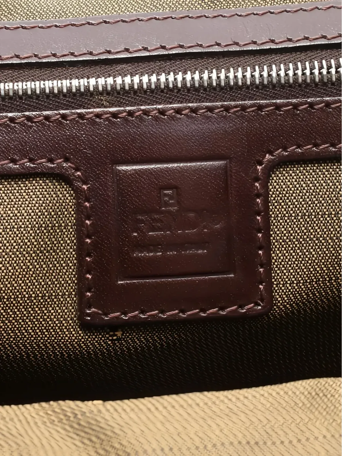 Fendi ビンテージ Zucca トートバッグ - 画像5