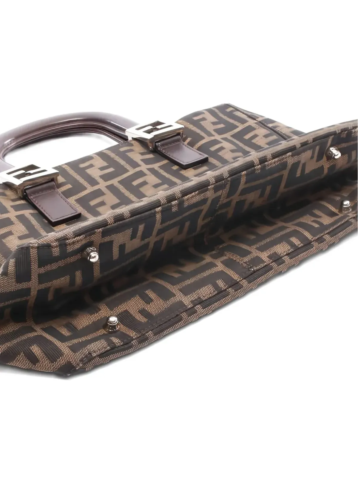 Fendi ビンテージ Zucca トートバッグ - 画像4
