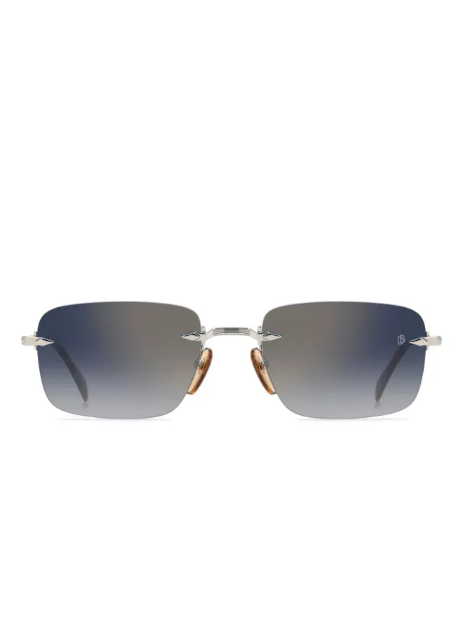 Eyewear by David Beckham Eyewear by David Beckham リムレスサングラス（Silver）の商品画像