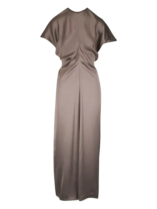 TOTEME TOTEME ウエストゆるめのマキシドレス（グレー）の商品画像