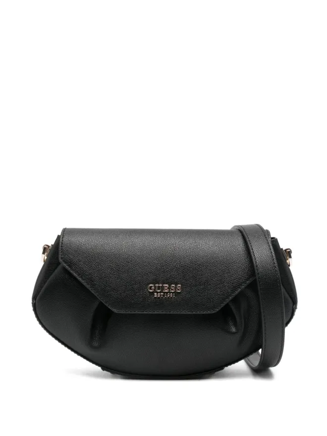 GUESS USA GUESS USA ロゴプレート付きフラップショルダーバッグの商品画像