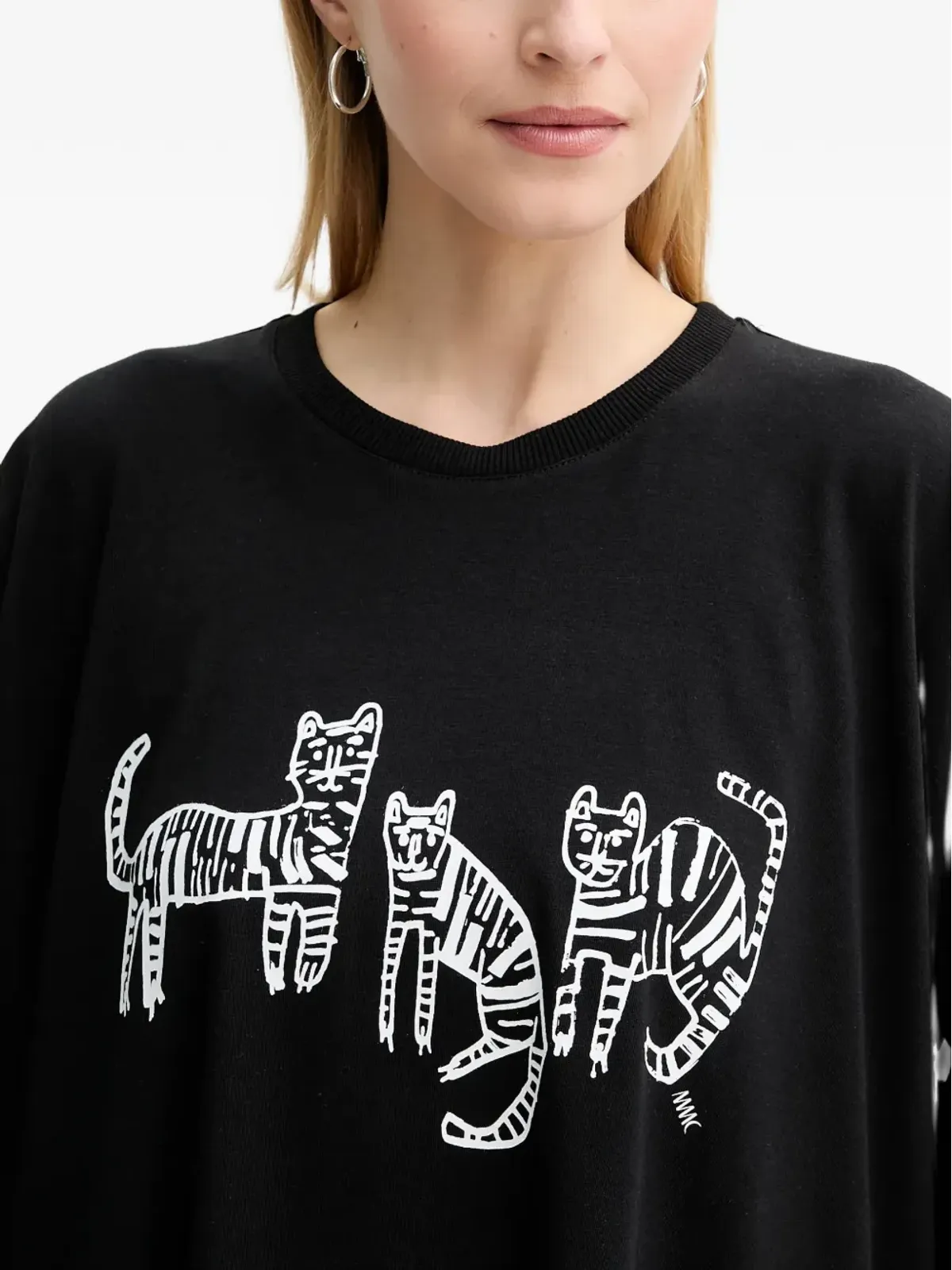 MMC STUDIO タイガープリント Tシャツ - 画像5