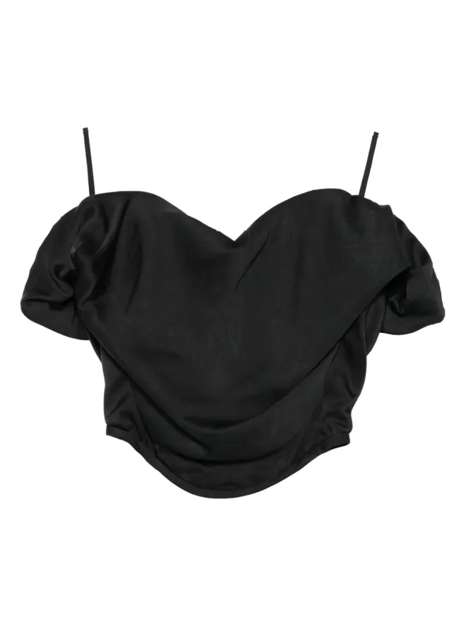 Vivienne Westwood Vivienne Westwood ビスチェトップ - ブラックの商品画像