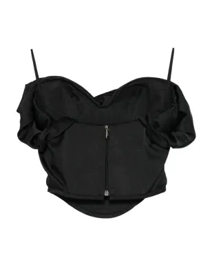 Vivienne Westwood ビスチェトップ - ブラック - サムネイル2