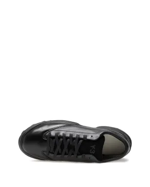 Y-3 レザー レースアップ トレーナー - サムネイル4