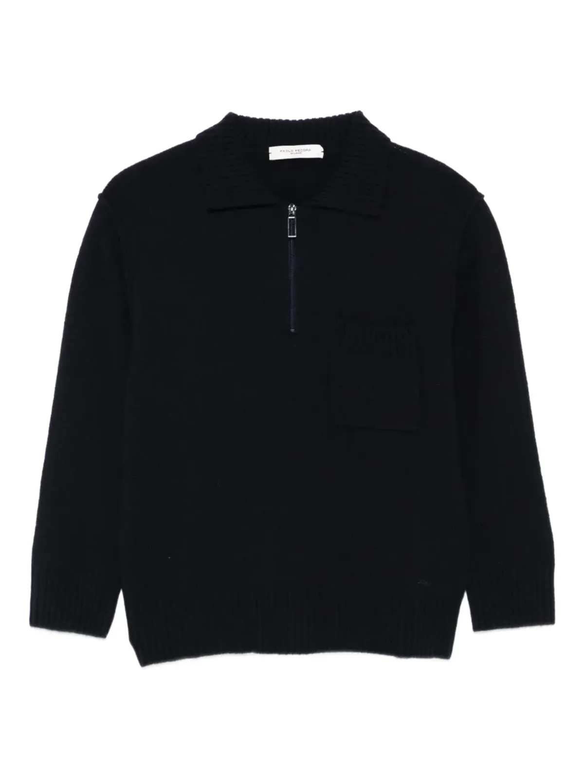 Paolo Pecora Kids 半ジップスウェットシャツ - 画像1