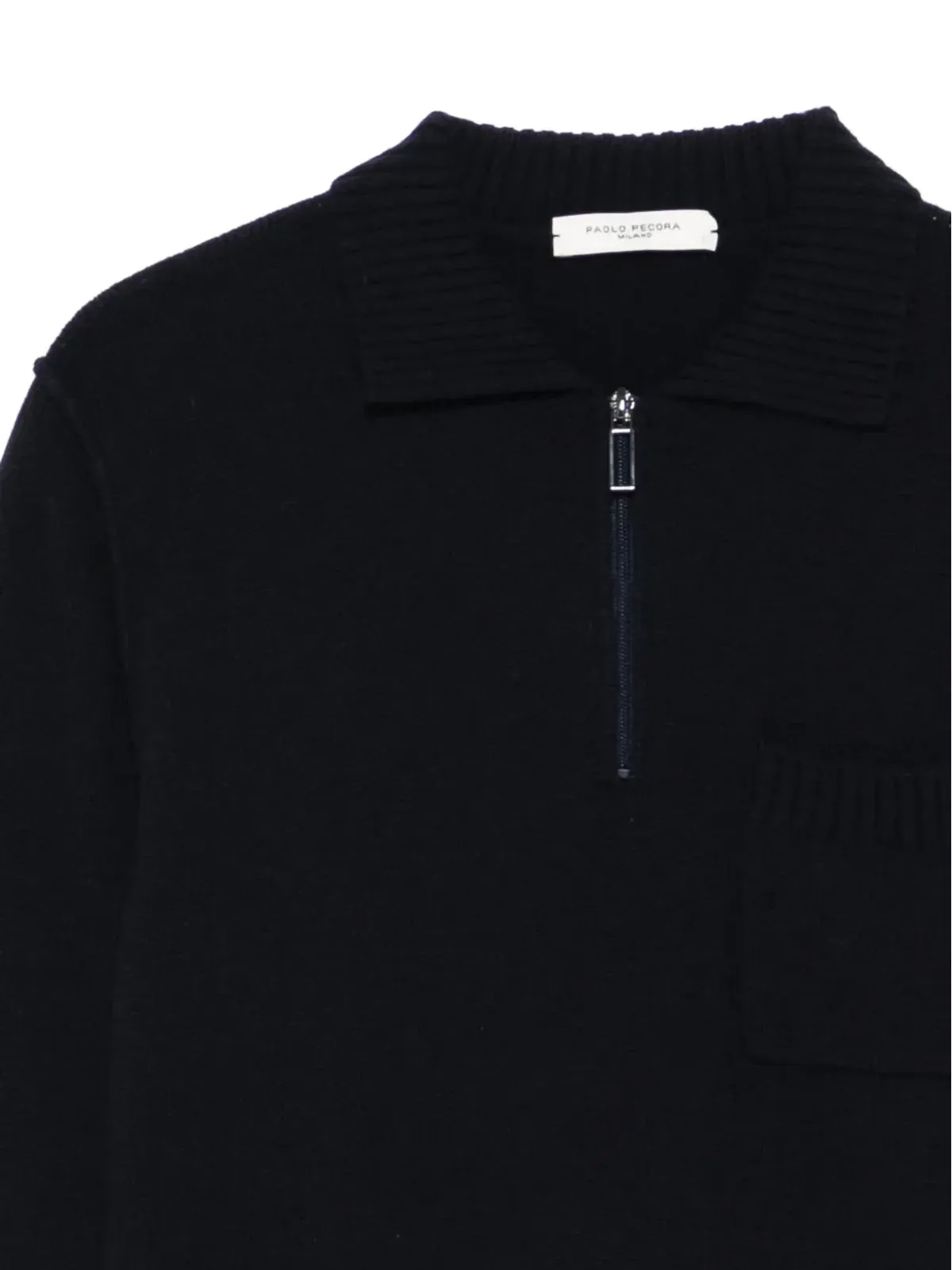Paolo Pecora Kids 半ジップスウェットシャツ - 画像3