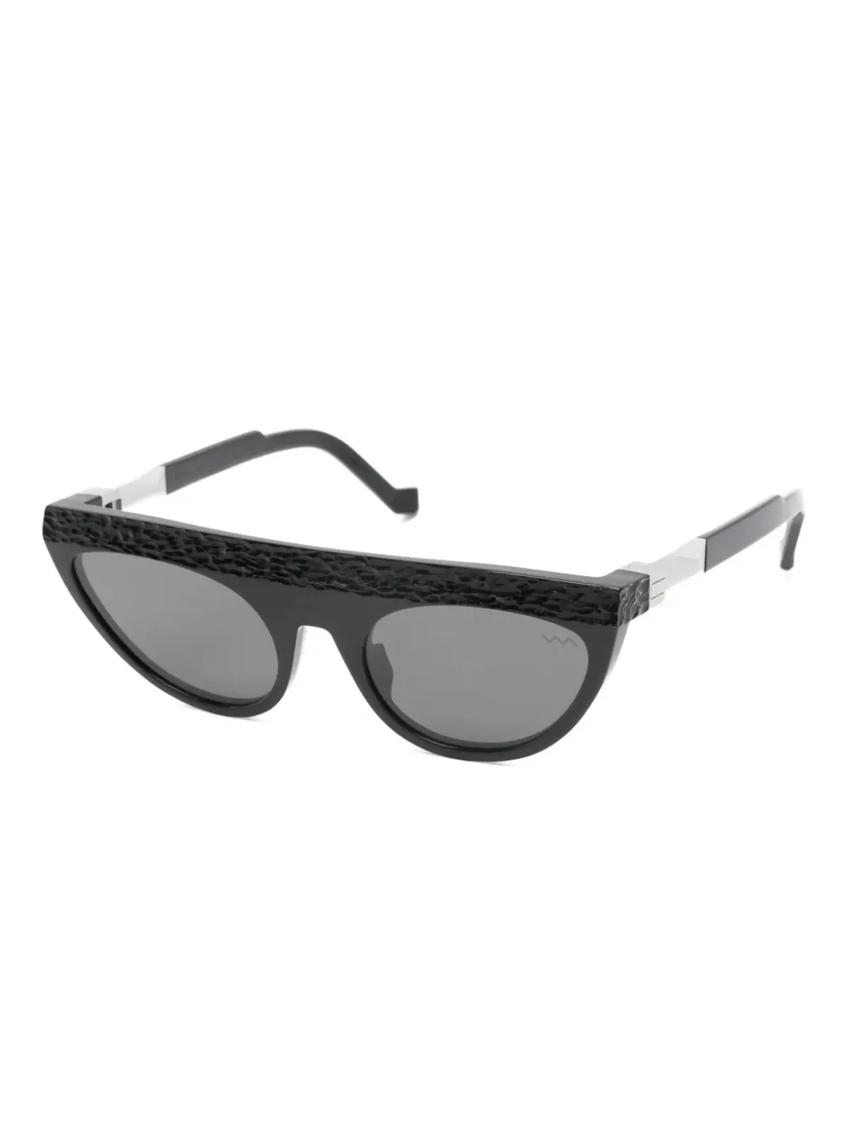 VAVA Eyewear テクスチャードキャットアイフレーム サングラス - 画像2