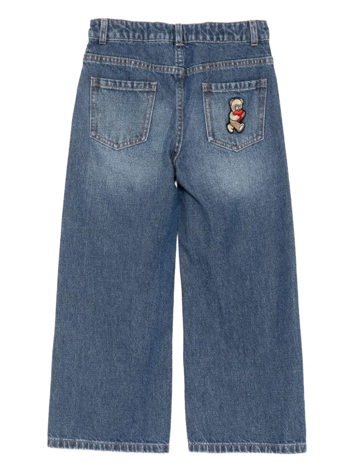Moschino Kids テディアップリケパンツ - 画像2