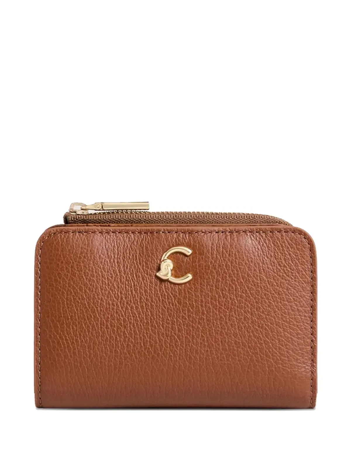 Coccinelle C-Me ジップ付きレザーウォレット - 画像1