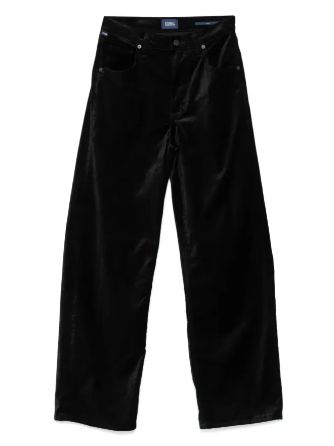 Citizens of Humanity Citizens of Humanity ストレートレッグパンツ ブラックの商品画像