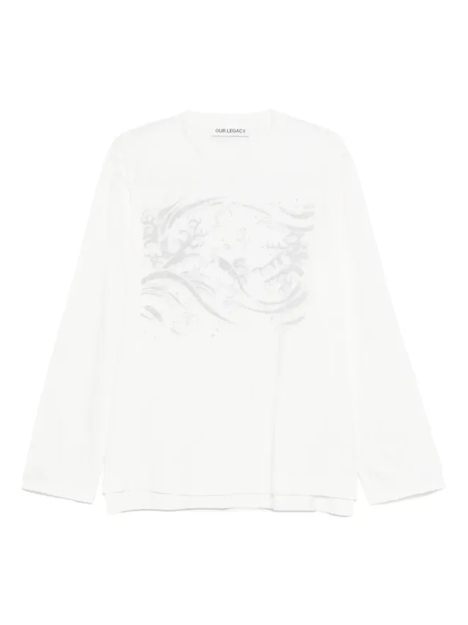 Our Legacy OUR LEGACY printed T-shirt - FLEETINGの商品画像