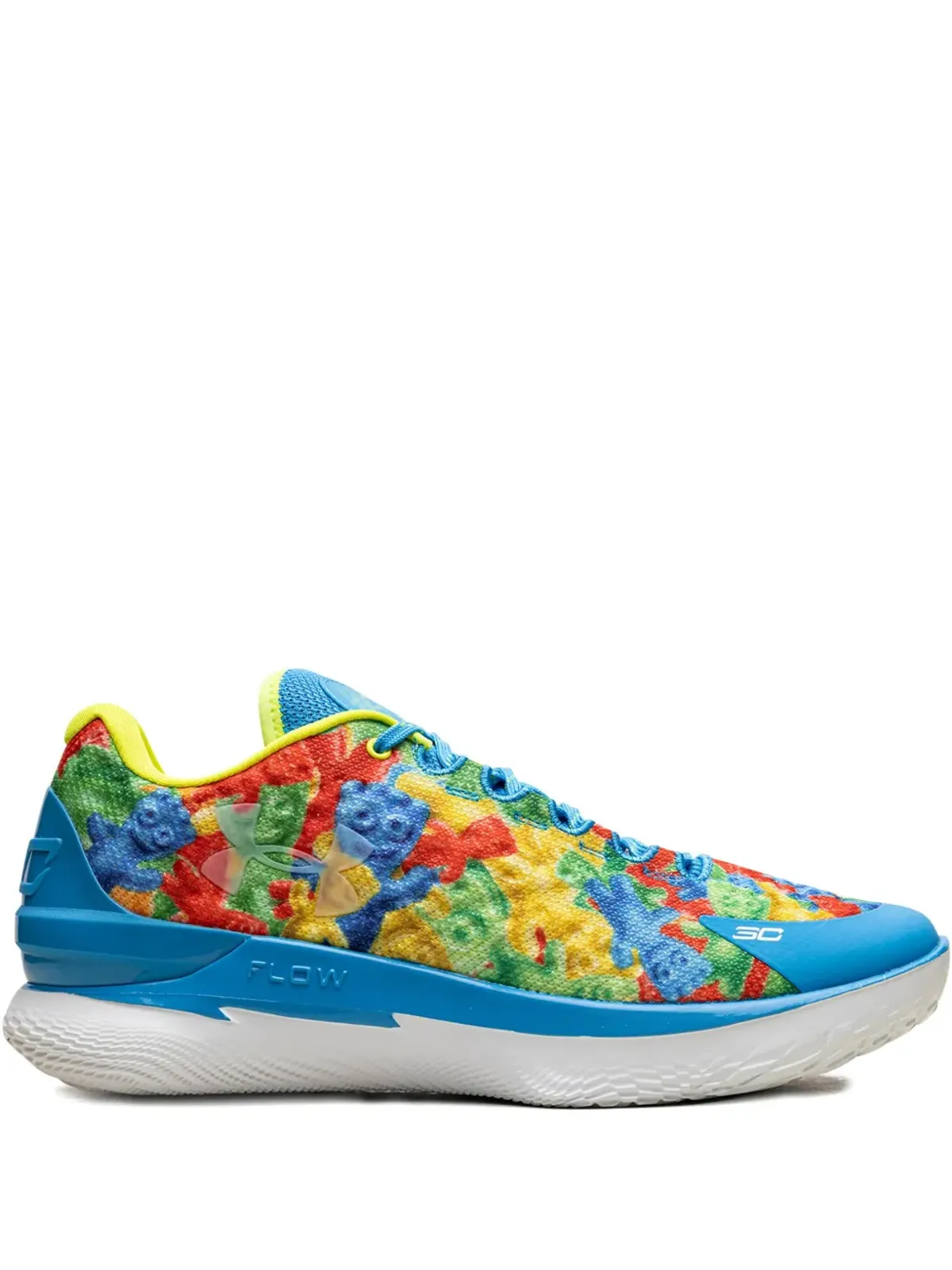 Under Armour x Sour Patch Kids Curry 1 Low Flotro スニーカー - 画像1
