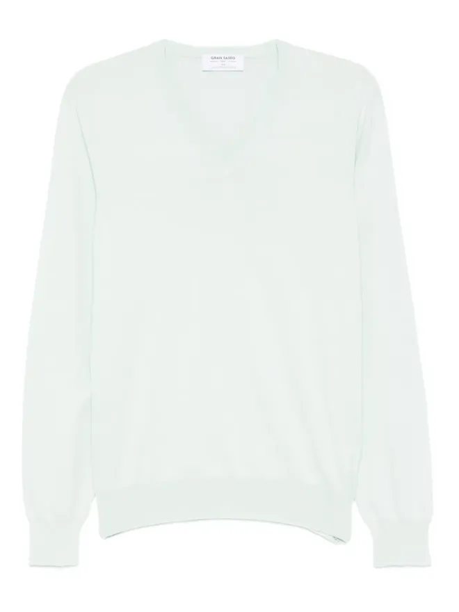Gran Sasso Gran Sasso Vネック長袖セーターの商品画像