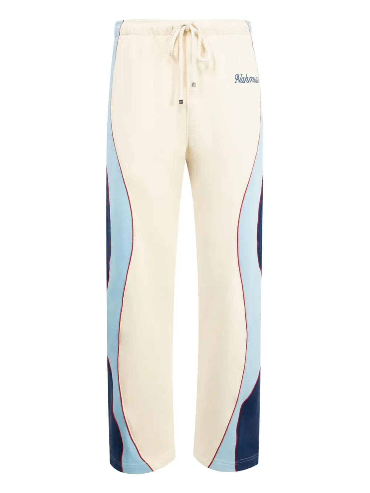 Nahmias Ollie drawstring panelled sweatpants - Neutrals - 画像1