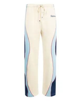 Nahmias Ollie drawstring panelled sweatpants - Neutrals - サムネイル1
