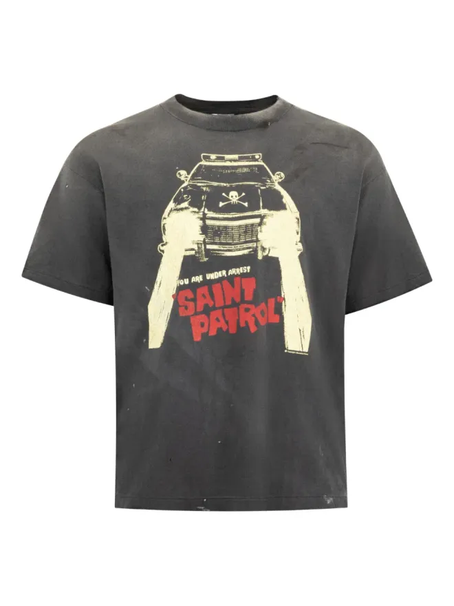 SAINT MXXXXXX SAINT MXXXXXX Saint Patorol 半袖Tシャツ グレーの商品画像
