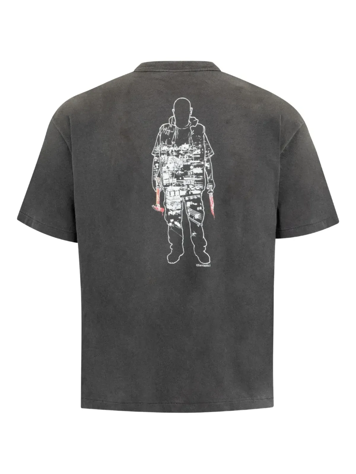 SAINT MXXXXXX GS 半袖Tシャツ - ブラック - 画像2