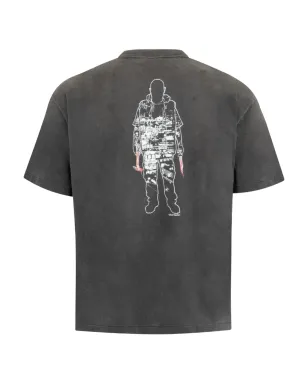 SAINT MXXXXXX GS 半袖Tシャツ - ブラック - サムネイル2