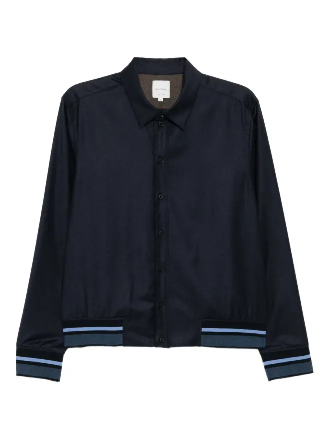 Paul Smith Paul Smith ストライプシャツジャケットの商品画像