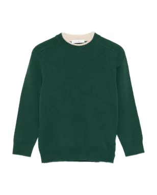 Paolo Pecora Kids コントラストネックセーター - サムネイル1