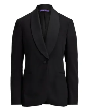 Ralph Lauren Collection Sutton ショールカラー ウールブレザー - Black - サムネイル1