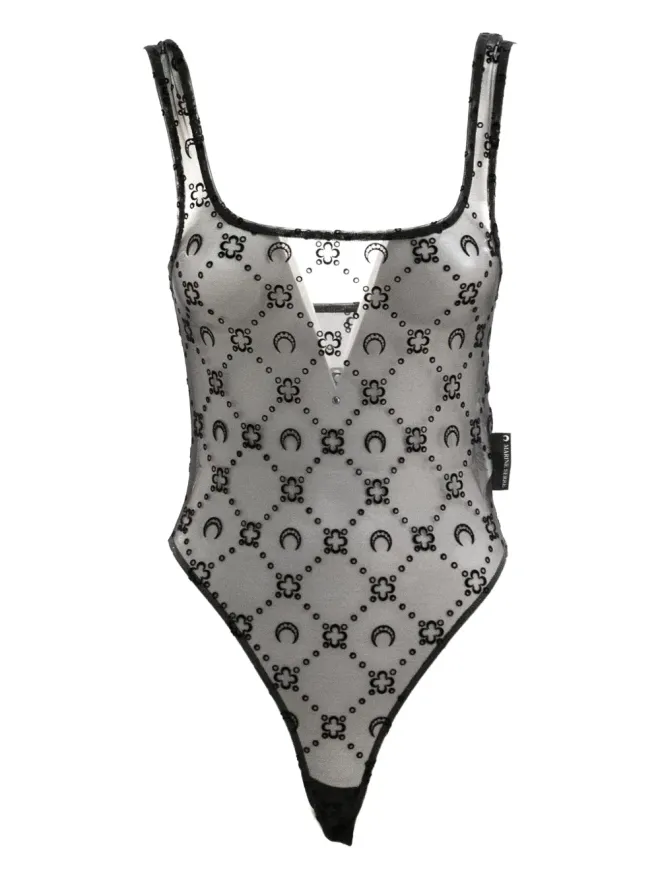 Marine Serre  Marine Serre パターン柄ノースリーブトップの商品画像