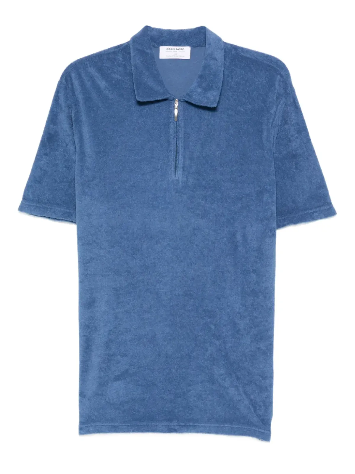 Gran Sasso ジップフロント ポロシャツ - 画像1