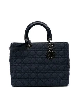 Christian Dior Pre-Owned デニム カナージュ レディディオール サッチェル - サムネイル1