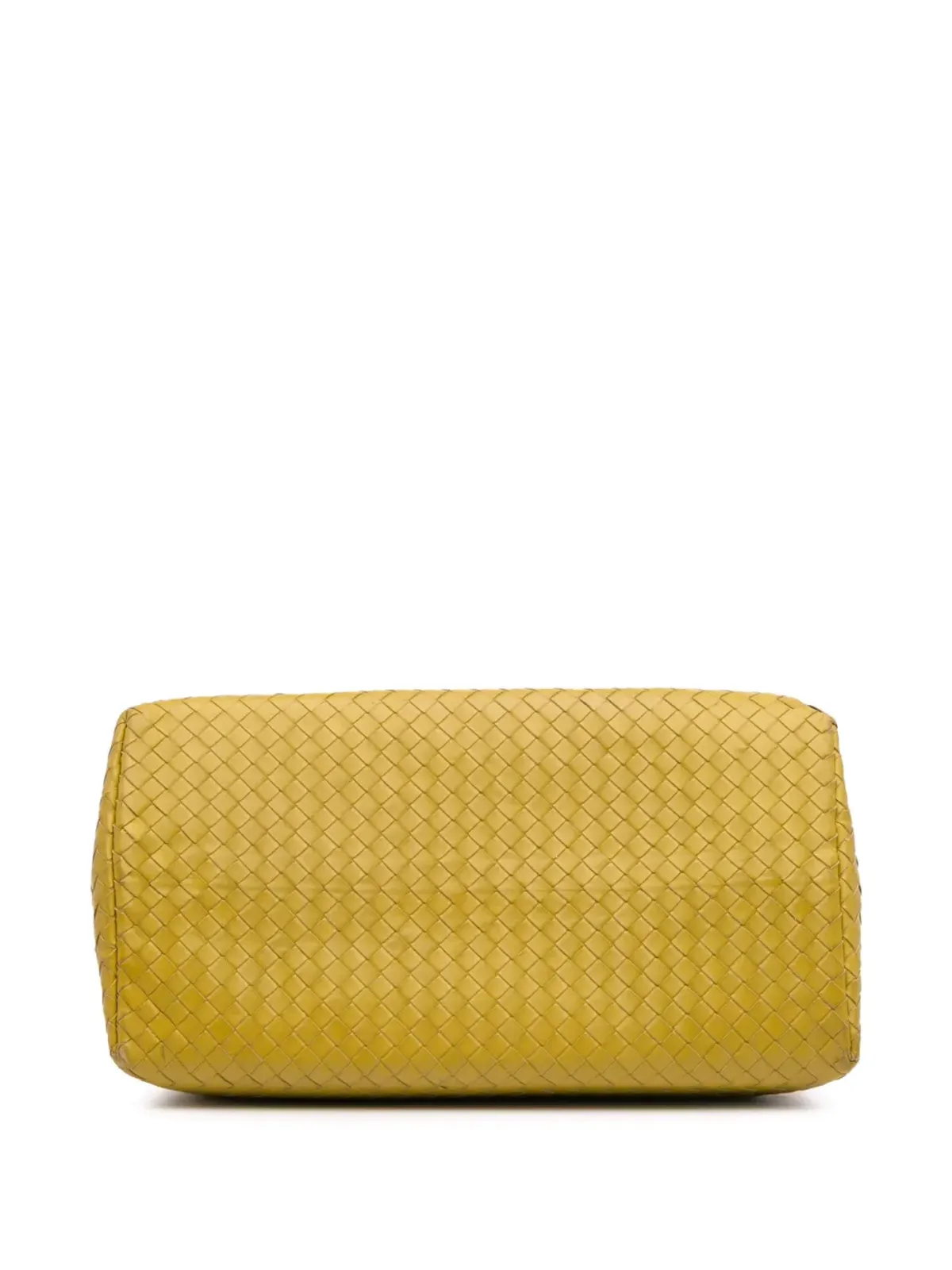 Bottega Veneta Pre-Owned ローマ トートバッグ（イントレチャート） - イエロー - 画像4