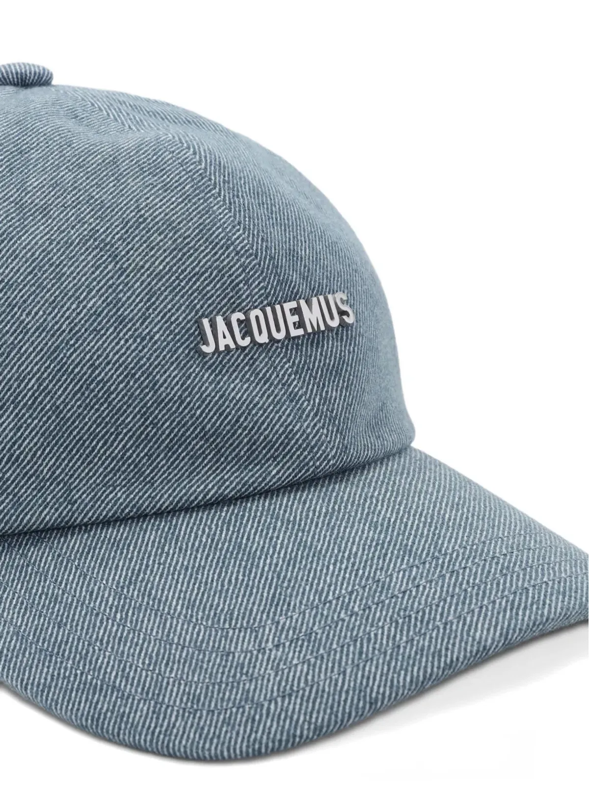 Jacquemus Gadjo ロゴプレート デニムキャップ - 画像3