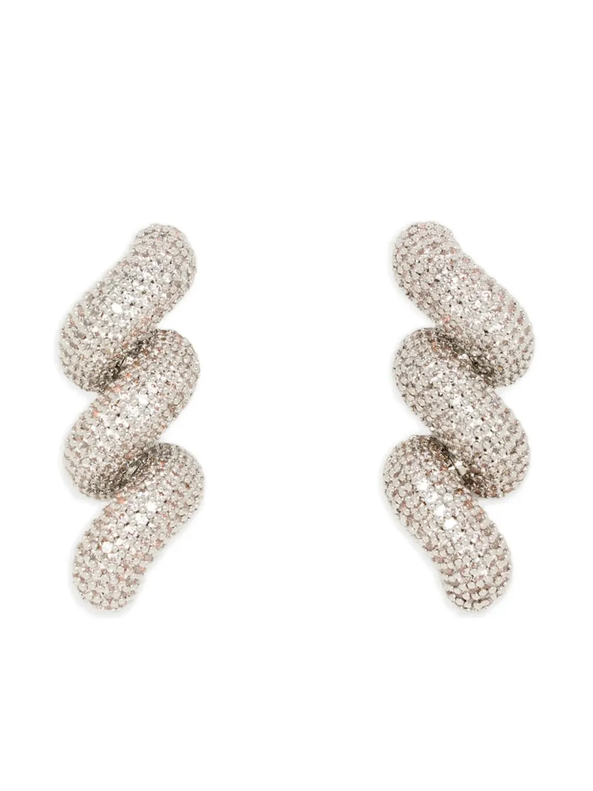 Eddie Borgo ロープパヴェピアス - 画像1