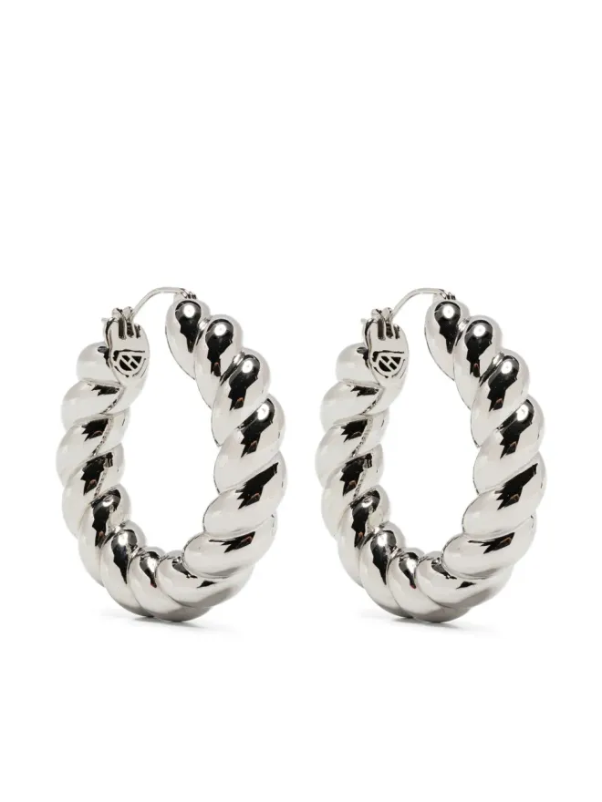 Eddie Borgo Eddie Borgo ロープフープピアスの商品画像
