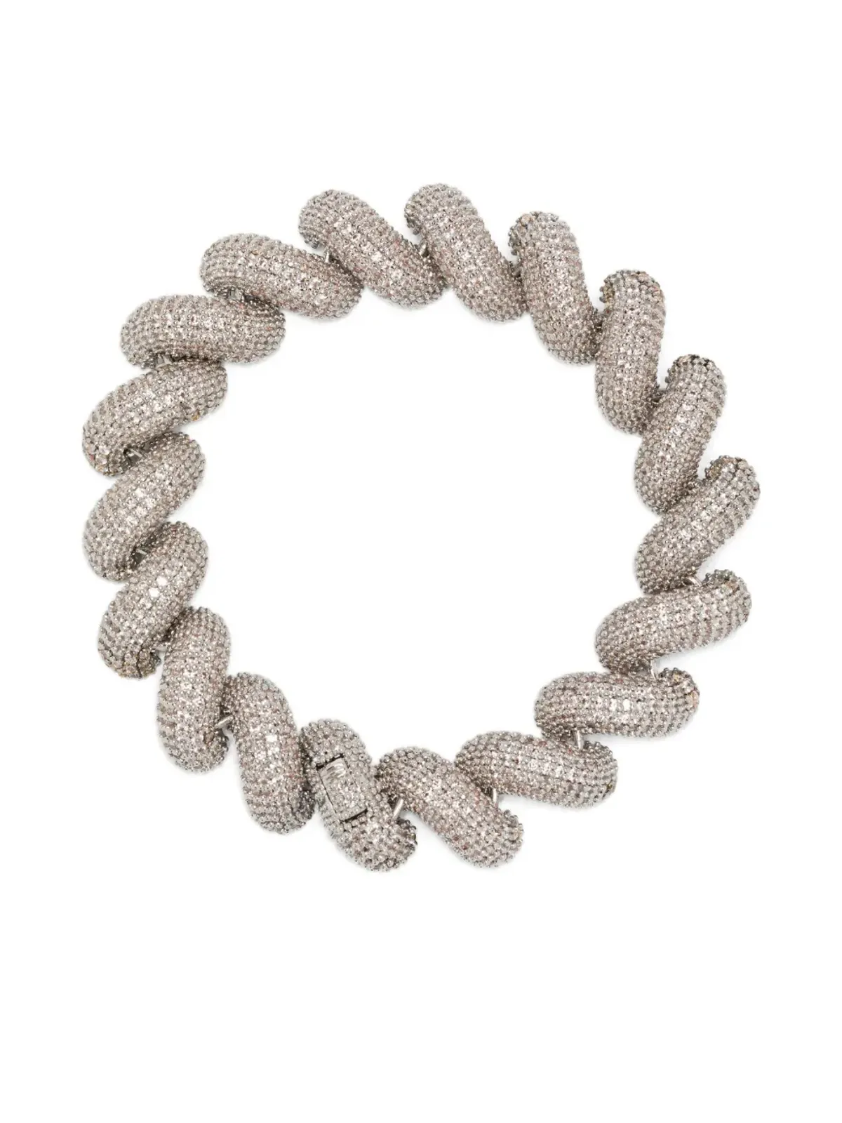 Eddie Borgo トルサード パヴェ ブレスレット - 画像1