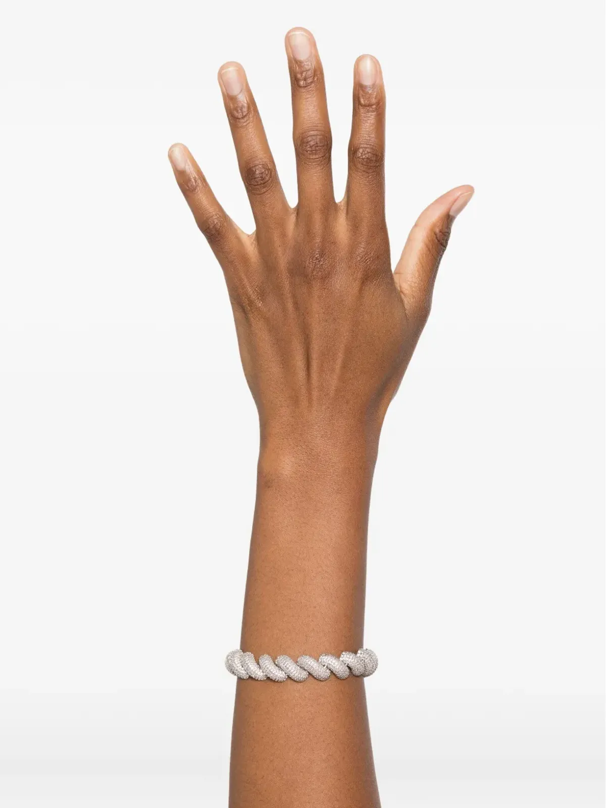 Eddie Borgo トルサード パヴェ ブレスレット - 画像2