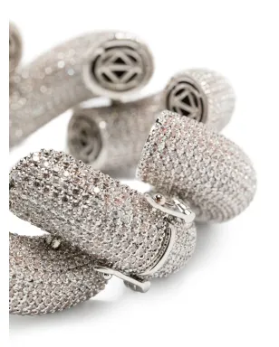 Eddie Borgo ロープパヴェ ブレスレット - シルバー - サムネイル3