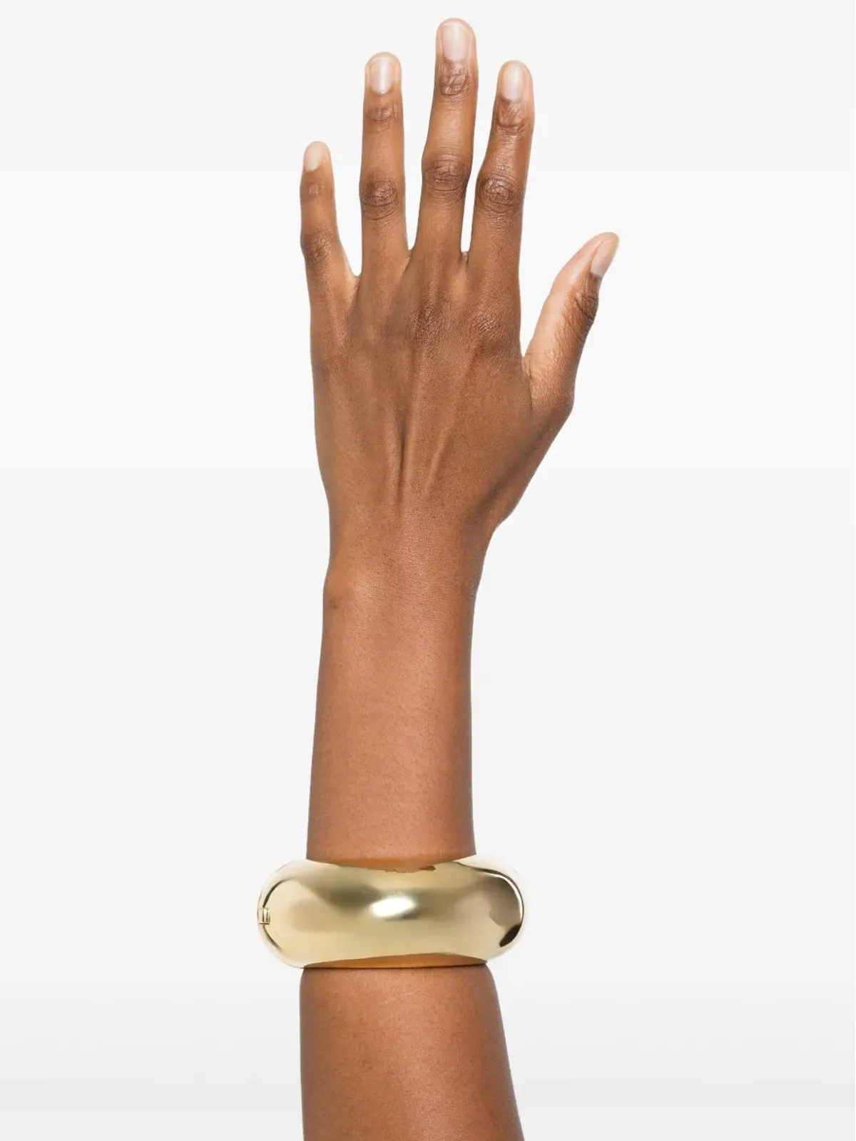 Eddie Borgo 12kt イエローゴールド ドーム型 カフ ブレスレット - 画像2