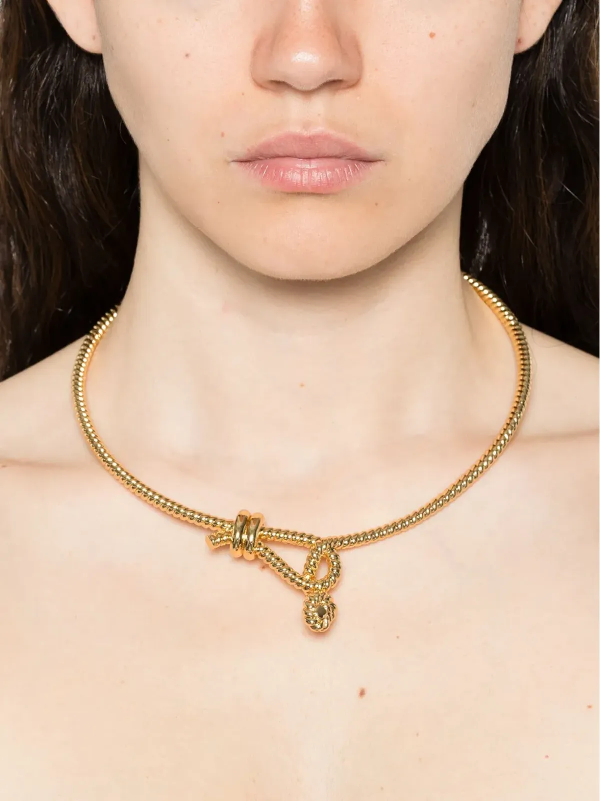 Eddie Borgo 結びロープネックレス - 画像2