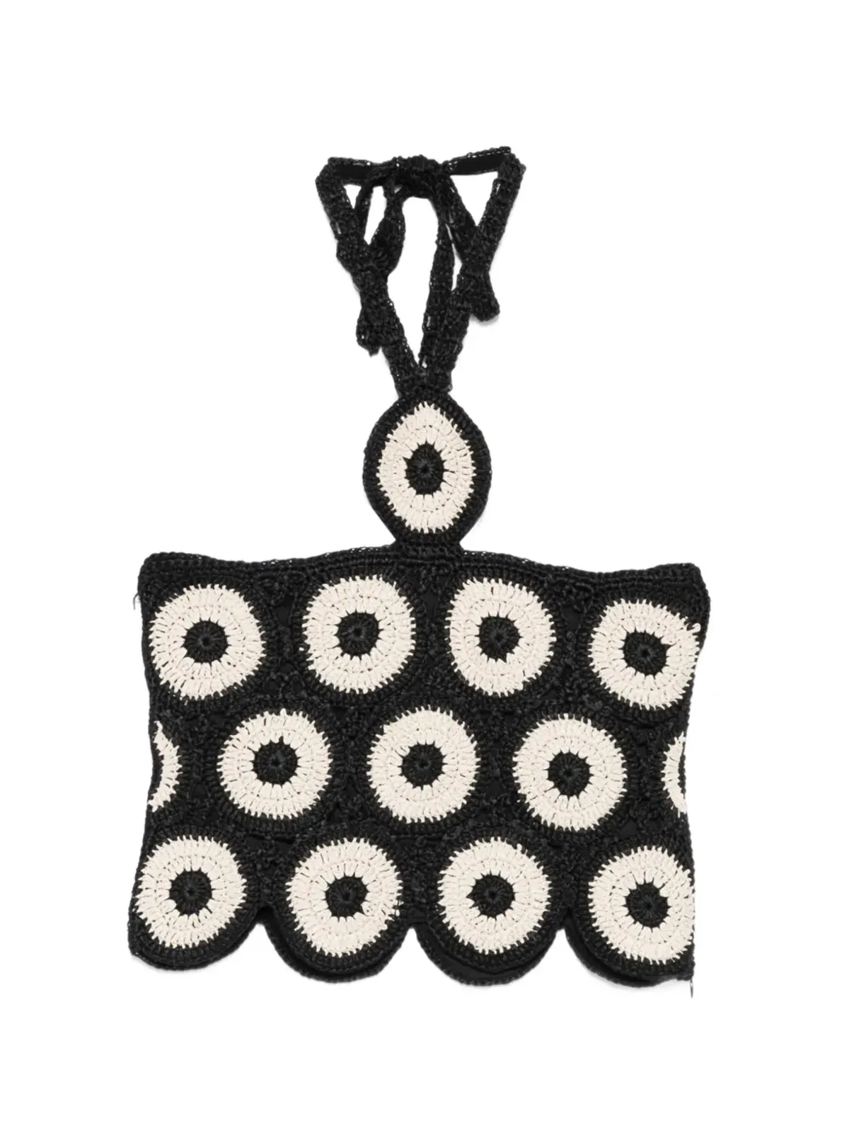 Simon Miller クロシェ編み クロップドトップ - 画像1