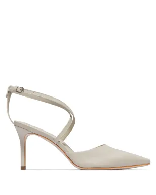 Bernardo Bernardo 1946 Yazmin pointed-toe heeled pumps - Grey - サムネイル1