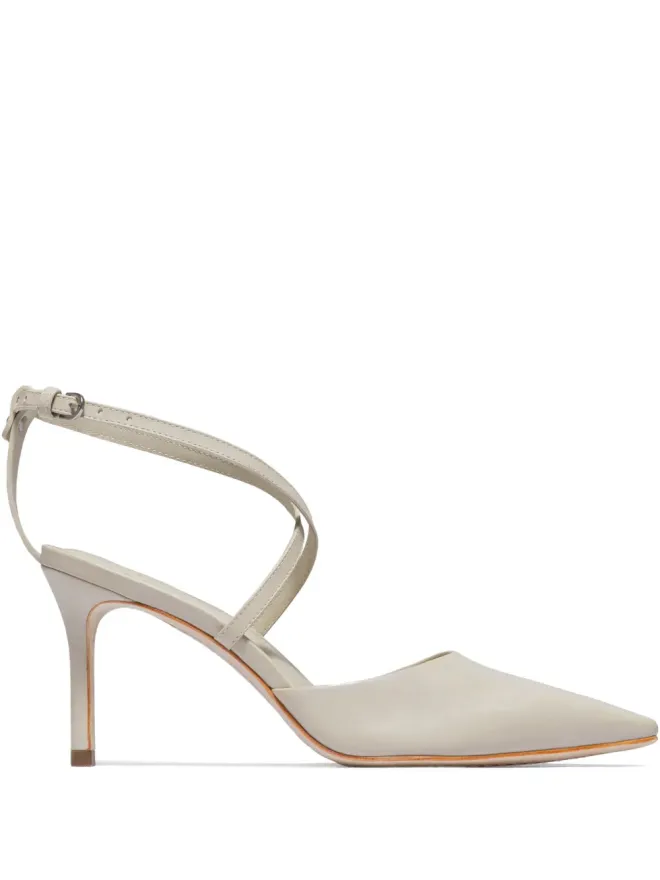 Bernardo Bernardo Bernardo 1946 Yazmin pointed-toe heeled pumps - Greyの商品画像