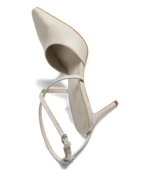Bernardo Bernardo 1946 Yazmin pointed-toe heeled pumps - Grey - サムネイル5