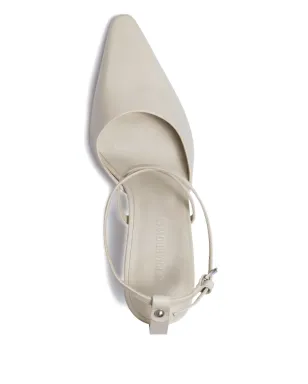 Bernardo Bernardo 1946 Yazmin pointed-toe heeled pumps - Grey - サムネイル3