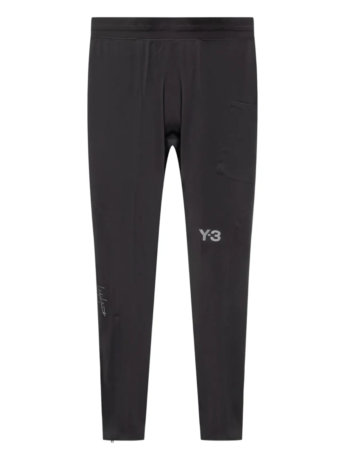 Y-3 ロゴディテール レギンス - ブラック - 画像1
